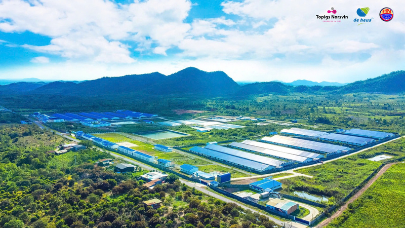 De Heus cùng các đối tác chiến lược Topigs Norsvin và Hùng Nhơn phát triển mô hình chăn nuôi công nghệ cao, kiến tạo chuỗi giá trị bền vững.