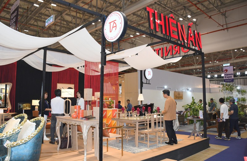 Hawa Expo 2026 thu hút hàng trăm gian hàng từ các nhà sản xuất nội - ngoại thất xuất khẩu uy tín hàng đầu của Việt Nam. Ảnh: Thanh Minh