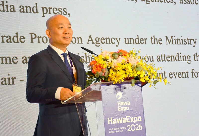 Ông Vũ Bá Phú - Cục trưởng Cục Xúc tiến thương mại (Bộ Công Thương). Ảnh: Thanh Minh.