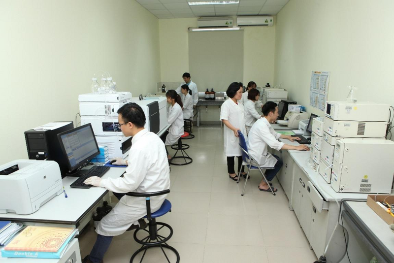 Hoạt động nghiên cứu khoa học và công nghệ tại viện nghiên cứu ngành Công Thương. Ảnh: Quỳnh Nga