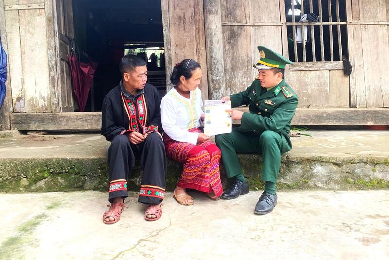 Đến thời điểm này, 100% cử tri tại bản Rào Tre đã nắm rõ ngày bầu cử và địa điểm bỏ phiếu. Ảnh: Phúc Sơn