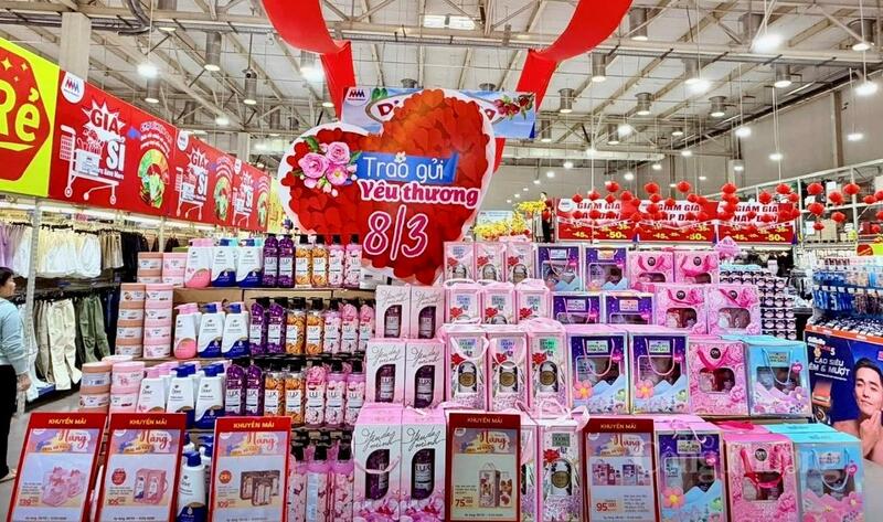 Nhiều chương trình ưu đãi được triển khai với mức giảm giá hấp dẫn tại MM Mega Market Hưng Lợi.