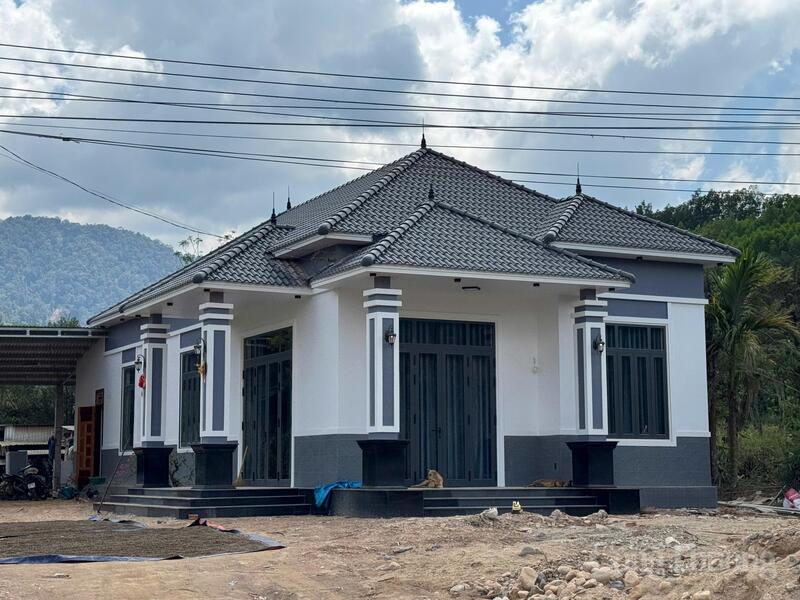 Căn nhà của người dân ở xã Yang Mao.