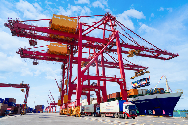 Xuất nhập khẩu TP. Đà Nẵng 2 tháng đầu năm 2026 tăng trưởng mạnh mẽ 21,8%. Ảnh: THACO