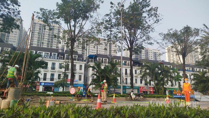 Liên danh nhà thầu cho biết, đơn vị đã huy động 20 mũi thi công dự án.