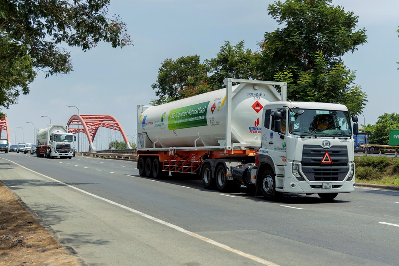 LNG phục vụ sản xuất điện và công nghiệp. Ảnh: PV GAS