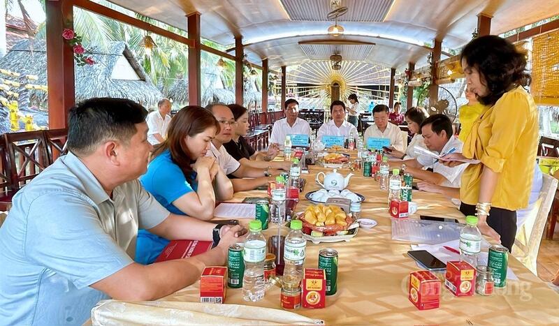 Sở Công Thương TP. Cần Thơ làm việc với các doanh nghiệp