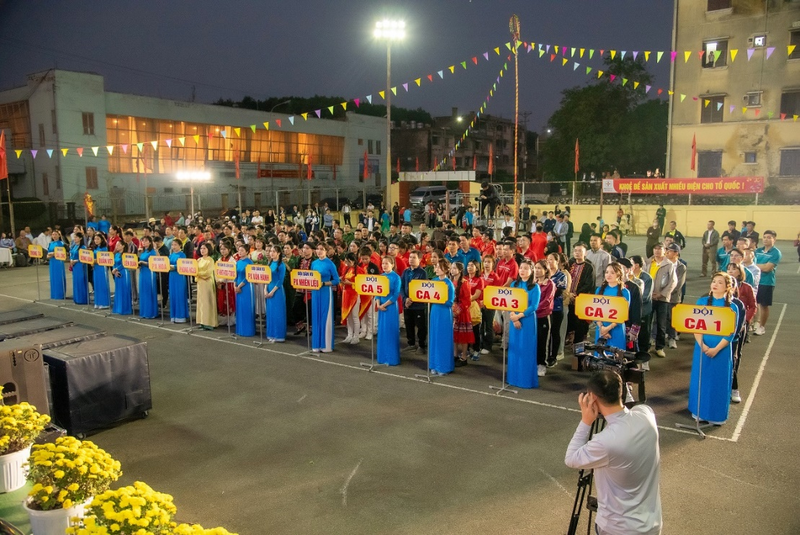 Các đội tham gia Ngày hội Văn hoá - Thể thao 2026.