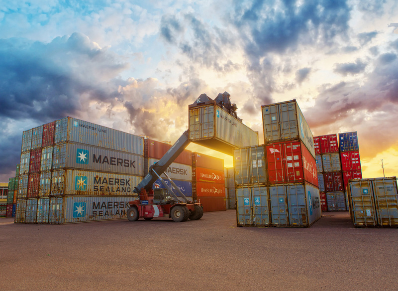 Cảng Quy Nhơn đẩy mạnh ứng dụng công nghệ, từng bước xây dựng mô hình cảng xanh, cảng số hiện đại. Ảnh: ĐVCC