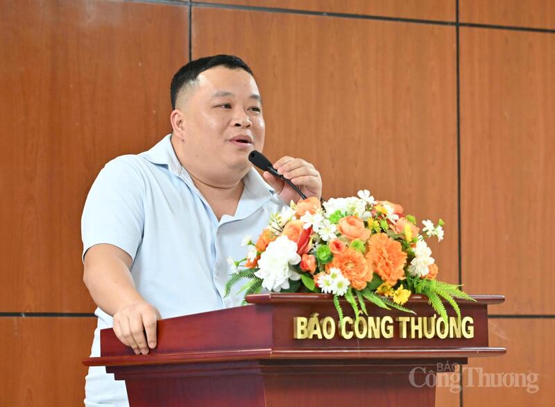 Nhà báo Nguyễn Hồng Quang - Trưởng Văn phòng đại diện phía Nam.