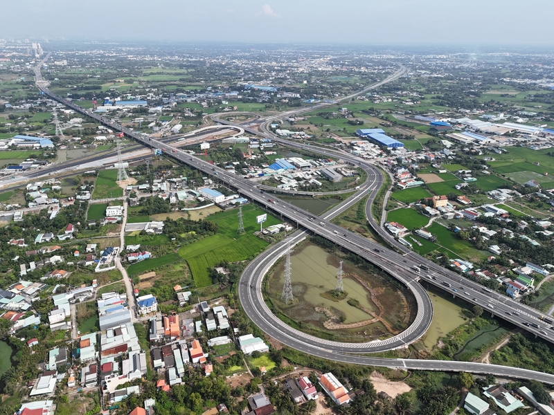 Tuyến Vành đai 3 TP. Hồ Chí Minh đoạn qua tỉnh Tây Ninh giữ vai trò kết nối giao thông liên vùng.