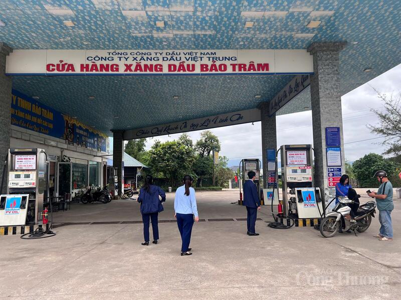 Qua công tác giám sát, các cơ sở kinh doanh xăng dầu trên địa bàn cơ bản chấp hành tốt quy định, chưa phát hiện trường hợp vi phạm phải xử lý