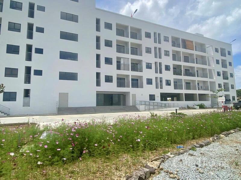 1 khối nhà ở xã hội Khu công nghiệp Phú Hội đã hoàn thành và đưa vào sử dụng. Ảnh: Minh An