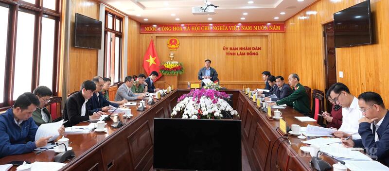 Quang cảnh buổi làm việc. Ảnh: Minh An