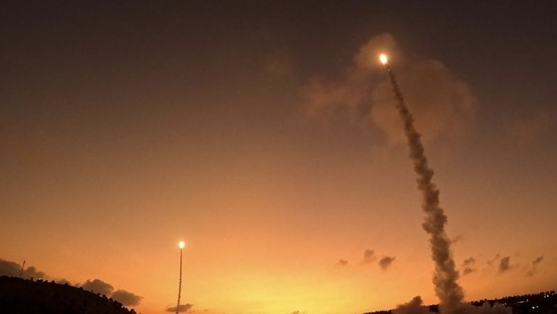 Một tên lửa đánh chặn Arrow được phóng vào tháng 6/2025. Ảnh: Bộ Quốc phòng Israel