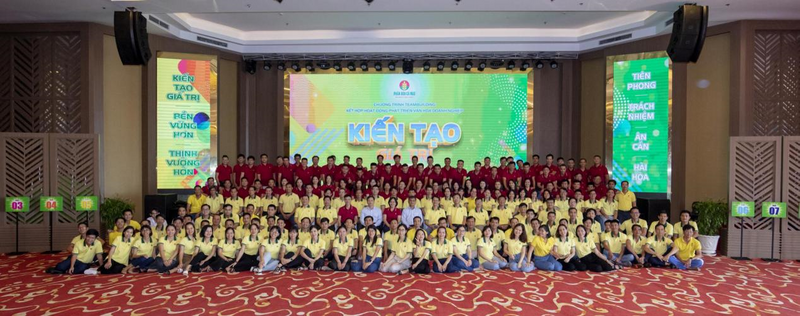 Đội ngũ CBCNV là nền tảng vững chắc cho sự phát triển bền vững của doanh nghiệp. Ảnh PVCFC