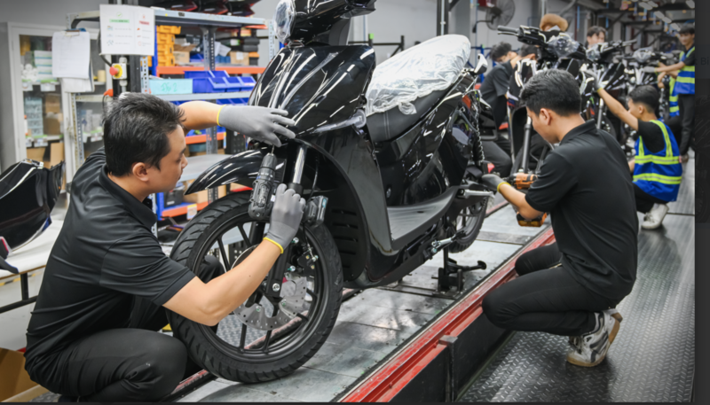 Thị trường xe máy điện Việt Nam có nhiều dư địa tăng trưởng. Ảnh minh họa