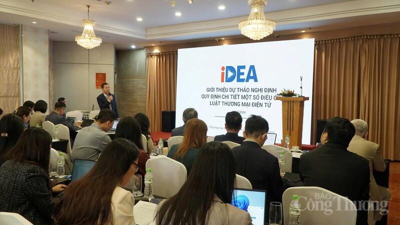 Hội thảo lấy ý kiến dự thảo Nghị định hướng dẫn Luật Thương mại điện tử