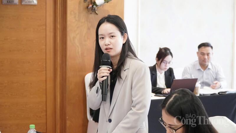 Đại diện Lazada tham vấn góp ý tại hội thảo