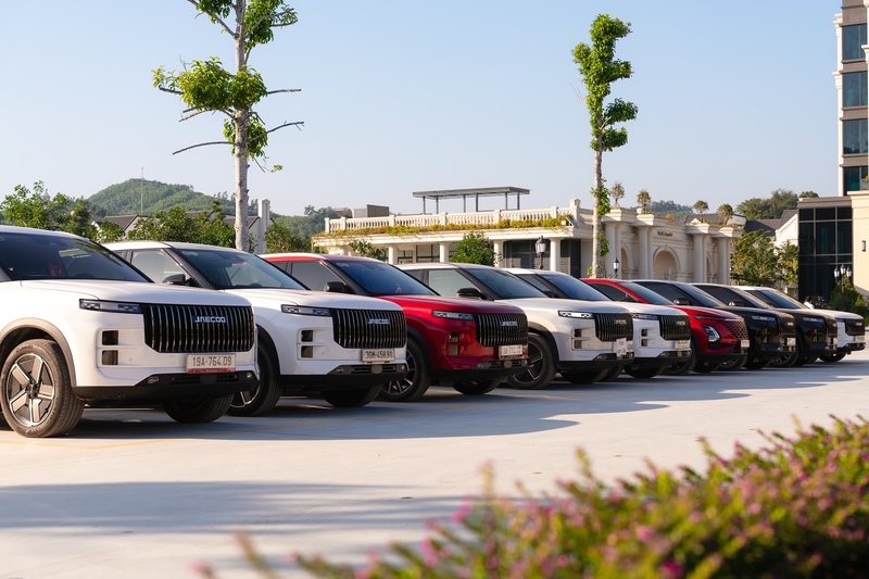 Các mẫu xe của Omoda & Jaecoo đang được phân phối tại thị trường Việt Nam.