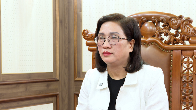 TS. Đinh Thị Mai - Phó Trưởng Ban Tuyên giáo và Dân vận Trung ương. Ảnh: Quốc Chuyển