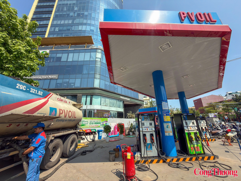 Giá xăng dầu giảm trong kỳ điều hành ngày 11/3/2026.