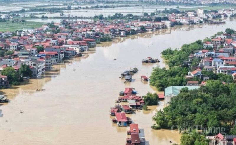 Bão, mưa lũ đã gây ra ngập, lụt trên diện rộng tại các tỉnh phía Bắc năm 2025