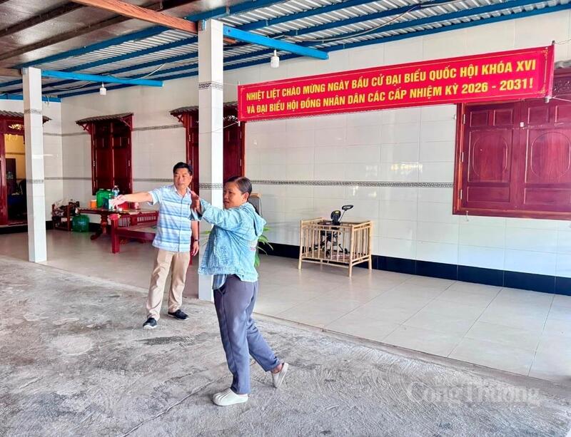 Xã Hòn Nghệ đang đẩy mạnh hoạt động tuyên truyền về cuộc bầu cử