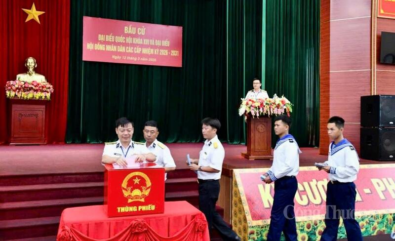 Bầu cử diễn ra nghiêm túc, đúng nguyên tắc, bảo đảm dân chủ, công khai và tuyệt đối an toàn