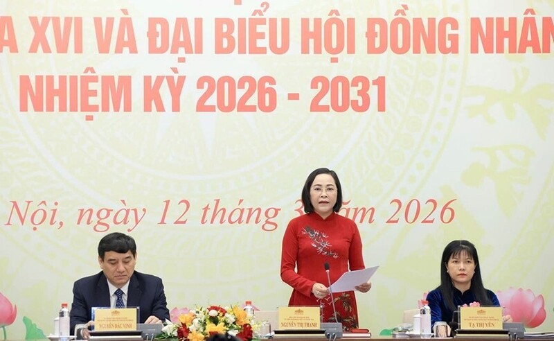 Bà Nguyễn Thị Thanh, Phó chủ tịch Quốc hội.