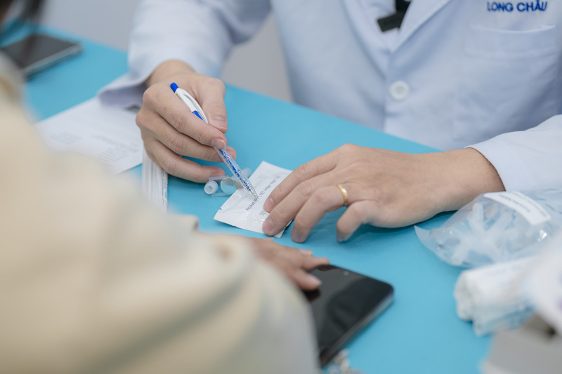 Kit test nhanh Accufast L1/E7 giúp người dùng nhận diện sớm nguy cơ mắc các chủng HPV nguy hiểm.