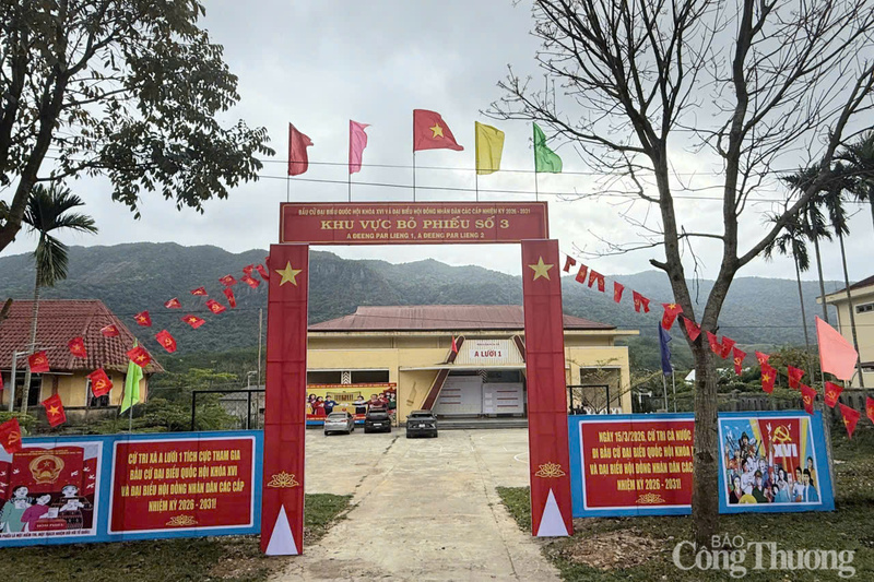 Thành phố Huế: Các địa phương miền núi rực rỡ cờ hoa chờ ngày bầu cử - 4