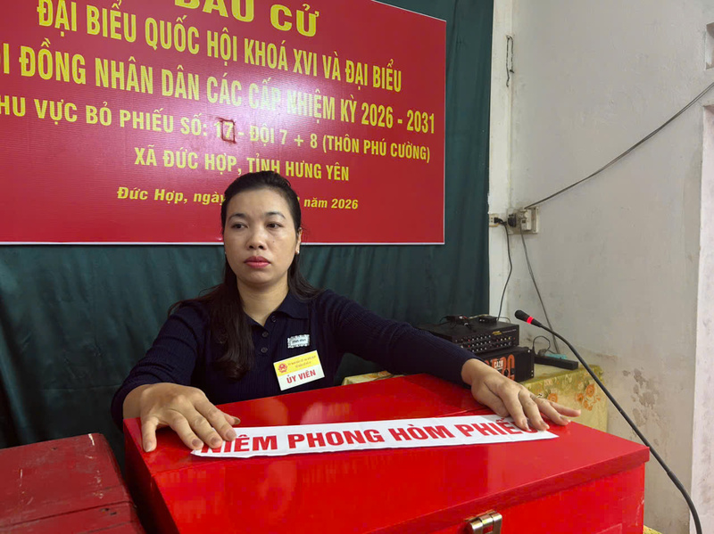 Xã Đức Hợp tổ chức vận hành thử nghiệm bầu cử đại biểu Quốc hội khóa XVI và đại biểu HĐND các cấp.