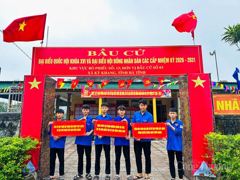 Tính đến thời điểm hiện tại, 100% đoàn xã, phường, thị trấn trên toàn tỉnh đã hoàn thành việc thành lập các đội hình thanh niên tình nguyện chuyên trách phục vụ bầu cử.