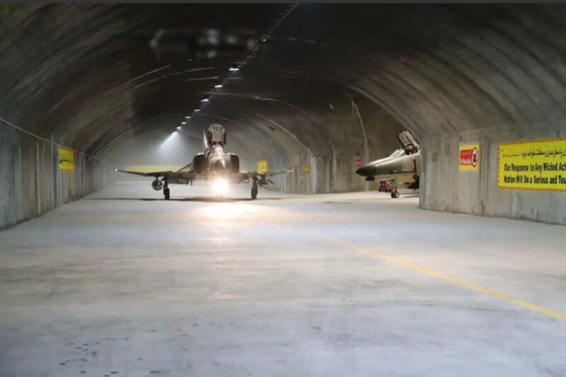 Căn cứ không quân chiến thuật hỗn hợp Eagle-44 của Iran. Ảnh: IranPress