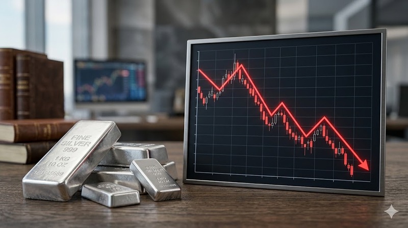 From technical fluctuations and the gold-silver ratio to pressure from oil prices and the US dollar, the price of silver has declined.