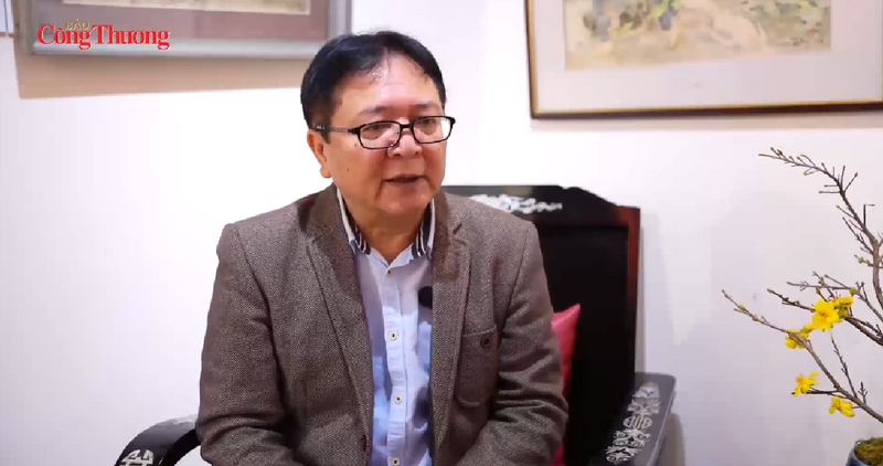 NSND Vương Duy Biên - nguyên Thứ trưởng Bộ Văn hóa, Thể thao và Du lịch, Chủ tịch Hiệp hội Phát triển Công nghiệp văn hóa Việt Nam.