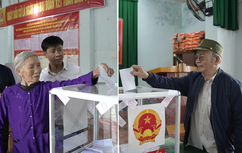 Cùng với cử tri cả nước, cử tri xã Tống Sơn, đặc biệt là những người cao tuổi, luôn tâm niệm đi bầu cử là niềm vui và vinh dự lớn, mong muốn đất nước ngày càng phát triển, đời sống nhân dân ngày càng ấm no, hạnh phúc.