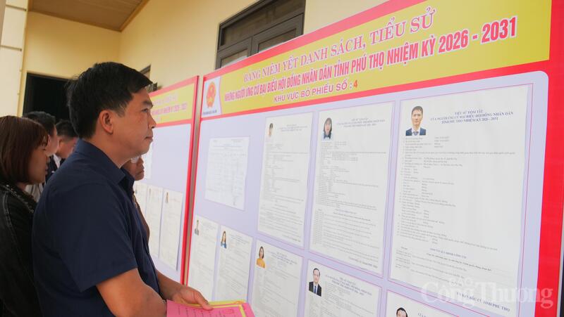 Không khí ngày bầu cử tại xã miền núi Tân Sơn, Phú Thọ - 10