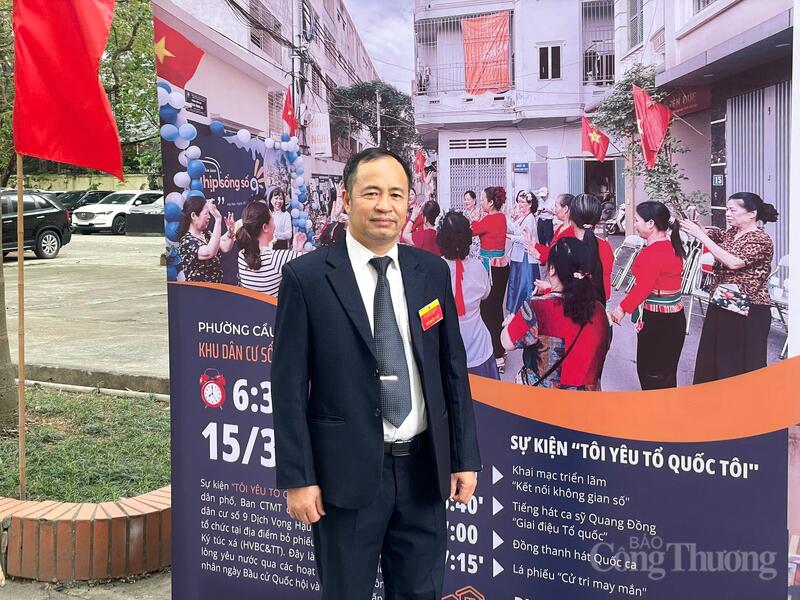 Ông Lê Khánh Lộc, Phó Chánh văn phòng Học viện Báo chí và Tuyên Truyền.