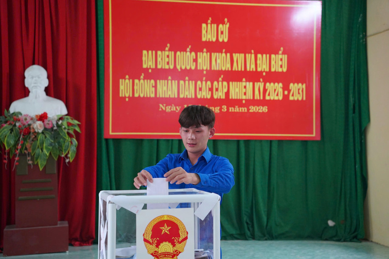 Cử tri trẻ Hà Tiến Duyệt kỳ vọng đại biểu được chọn sẽ là người tâm huyết, thấu hiểu đời sống của nhân dân và thực hiện những chương trình hành động đã cam kết với cử tri.