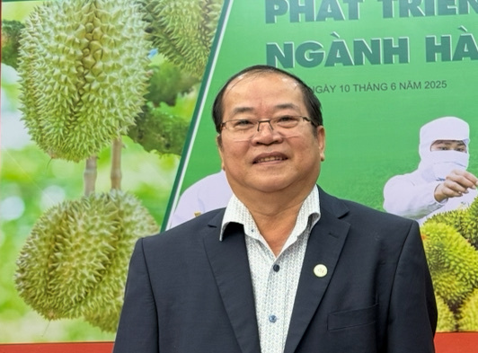 Ông Đặng Phúc Nguyên cho rằng, chất lượng và truy xuất nguồn gốc là yếu tố sống còn giúp giá mít ổn định bền vững. Ảnh: NVCC