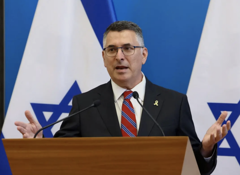 Ngoại trưởng Israel Gideon Saar đã bác bỏ thông tin cho rằng nước này đang đối mặt với tình trạng thiếu tên lửa đánh chặn. Ảnh: CNN