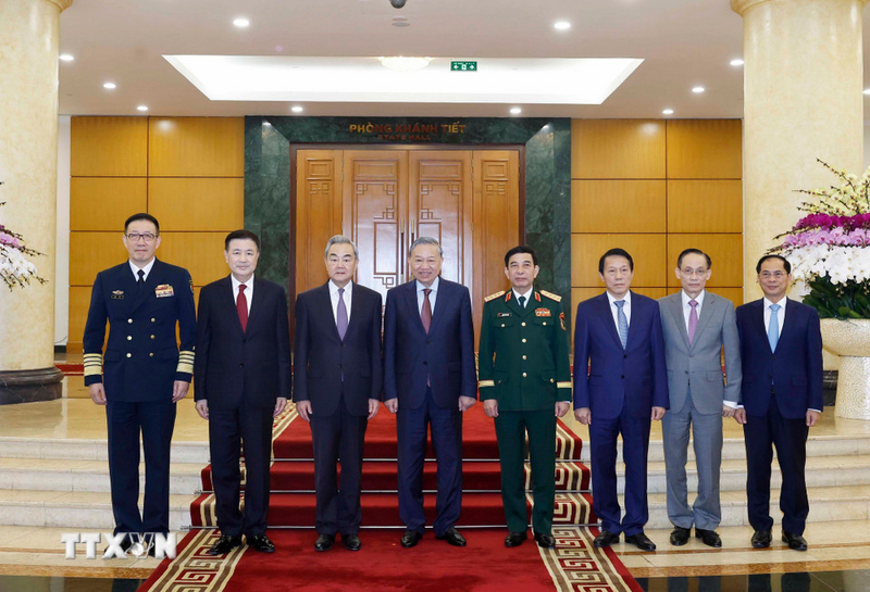 Tổng Bí thư Tô Lâm với các đại biểu. Ảnh: Thống Nhất/TTXVN