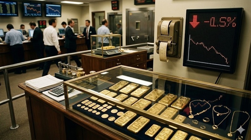 Các chuyên gia cho rằng triển vọng trung và dài hạn của vàng vẫn tích cực. Sự điều chỉnh hiện nay chủ yếu mang tính ngắn hạn. Ảnh minh hoạ