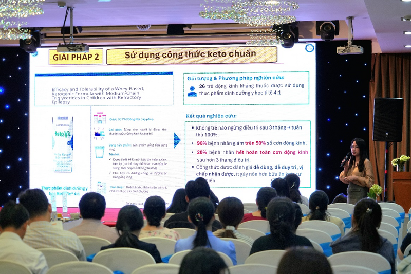 Thông tin về Thực phẩm dinh dưỡng y học KetoVie® 4:1 trong điều trị động kinh kháng thuốc