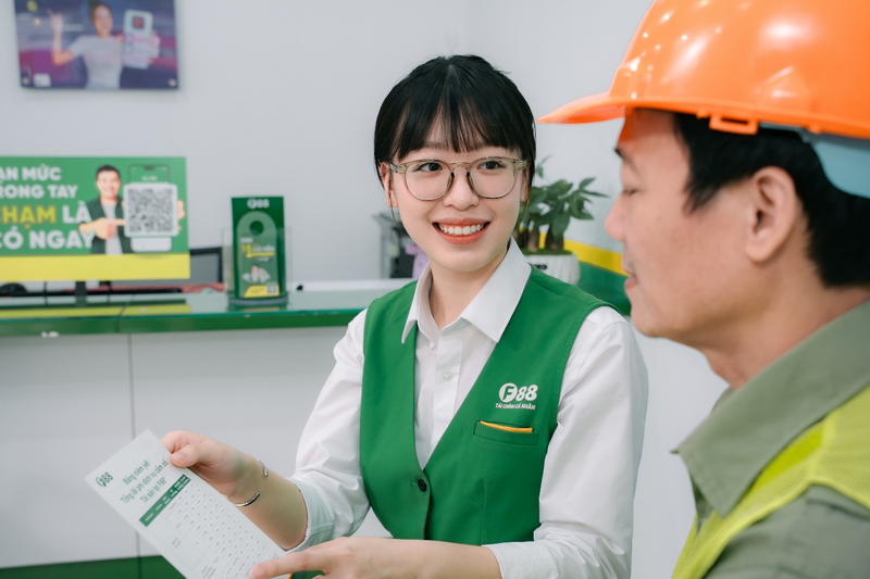 Với chiến lược phát triển mới này, F88 thêm một lần nữa xác định đối tượng khách hàng chính của doanh nghiệp là người lao động bình dân.