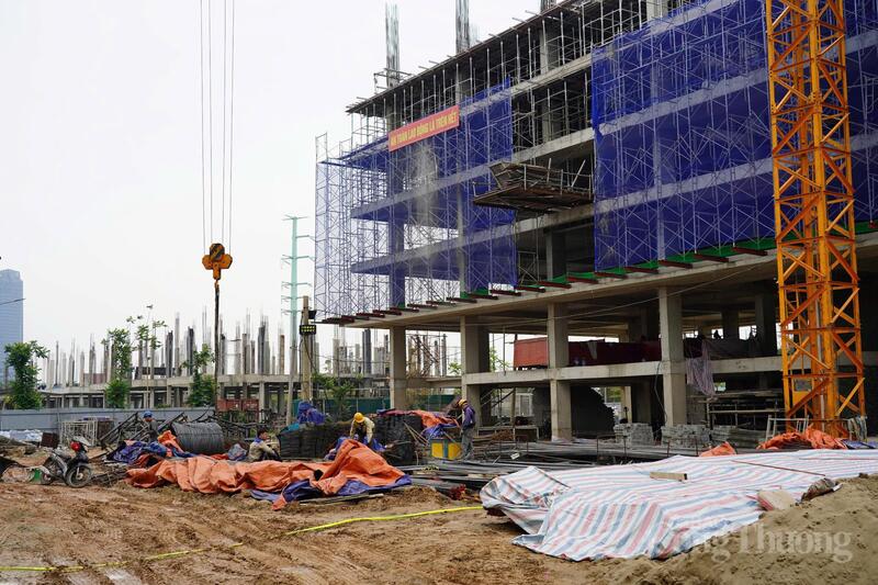 Một số hạng mục của dự án hiện đã đạt và vượt tiến độ so với kế hoạch. Ảnh: Trọng Tùng