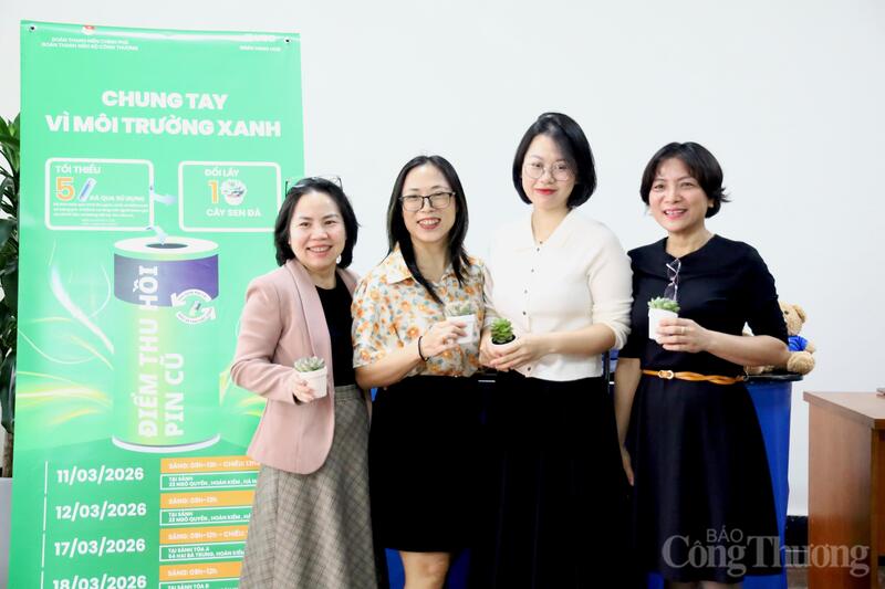 Không khí của chương trình rất sôi nổi, lan tỏa tinh thần trách nhiệm vì môi trường. Ảnh: Phương Trang