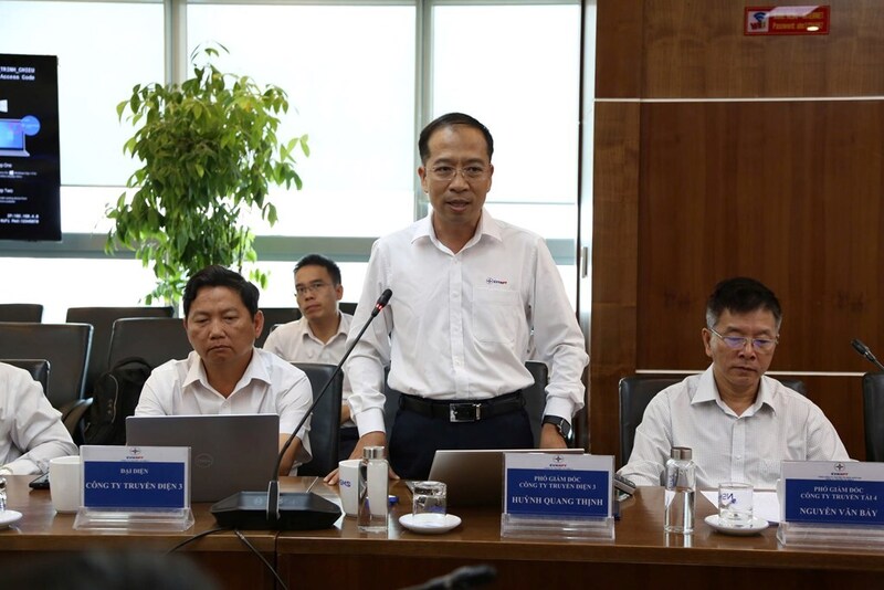 Ông Huỳnh Quang Thịnh - Phó Giám đốc Công ty Truyền tải điện 3. Ảnh: Văn Giáp